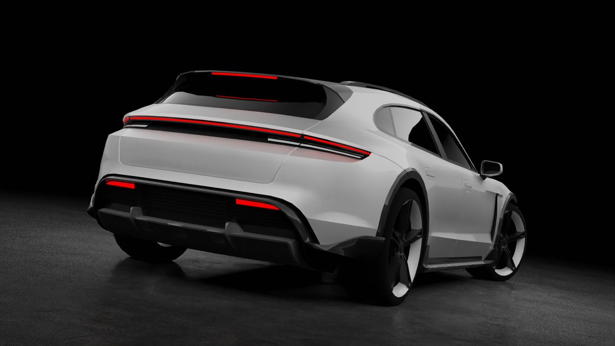 Dev_Blender's tweet image. 2021 Porsche Taycan Turbo S Cross Turismo made by me in Blender
#Blender3d #RobloxDev #Roblox #CarDealershipTycoon