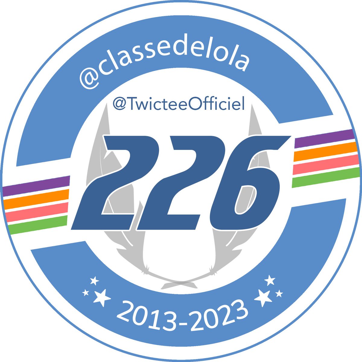 🔵 DOSSARD 🔵
Un chaleureux #Twictcome à la classe belge 🇧🇪 <a href="/classedelola/">Classedelola</a> que nous retrouvons avec un grand plaisir pour cette #Saison10 de #Twictée !