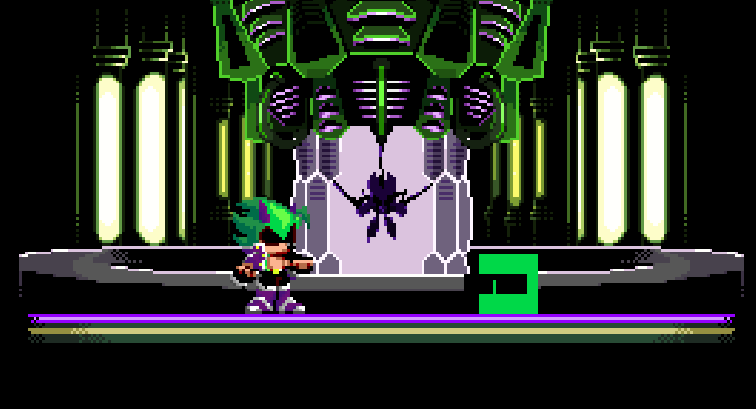 B3 You Can't Run pixel transition. 

Sprite by: @ketchup6993

Background by: @boi_snoc 

Background is being remade.