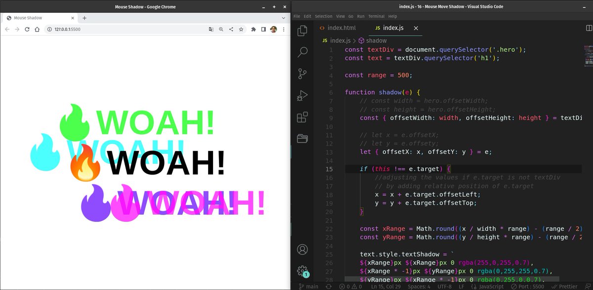 thasleem__pm's tweet photo. #100DaysOfCode
Day 63-70
- Completed 30 vanilla js projects #javascript30 
- Went through different topics in the course "CSS for Javascript Developers" 
@JoshWComeau
 - Learnig  deep on git branching https://t.co/fdys2PRNjS