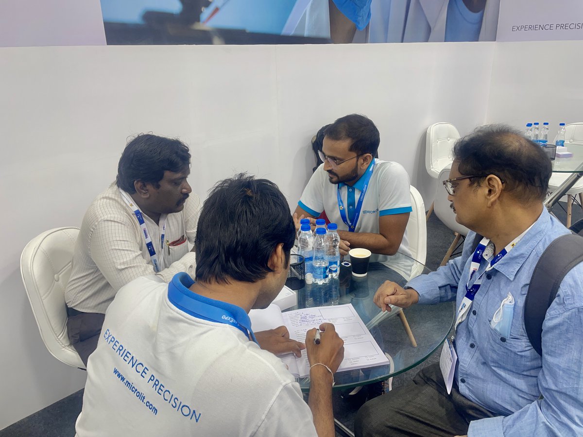 Microlit_Global's tweet photo. It was a wonderful experience to be a part #IndiaLabExpo2022 in Hyderabad, India. We are thankful to everyone for visiting our stall & acknowledging our #innovative products.
In case you would like to know more about MICROLIT, email us at info@microlit.com
#ExperiencePrecision https://t.co/8pV0TLiQNp