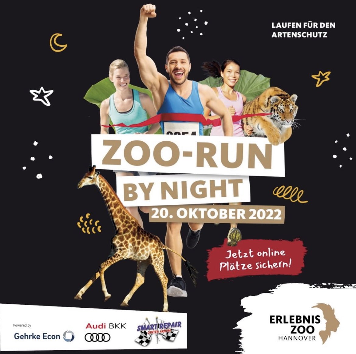 m_froehlich's tweet photo. Laufen für den Artenschutz, beim Zoo-Run by night! Vermarktung läuft! Startplätze auf https://t.co/9DqiKF6vaE #erlebniszoo #zoorun #night #artenschutz #laufen #hannover #erlebenentdeckenerhalten https://t.co/6meLjMlrwD