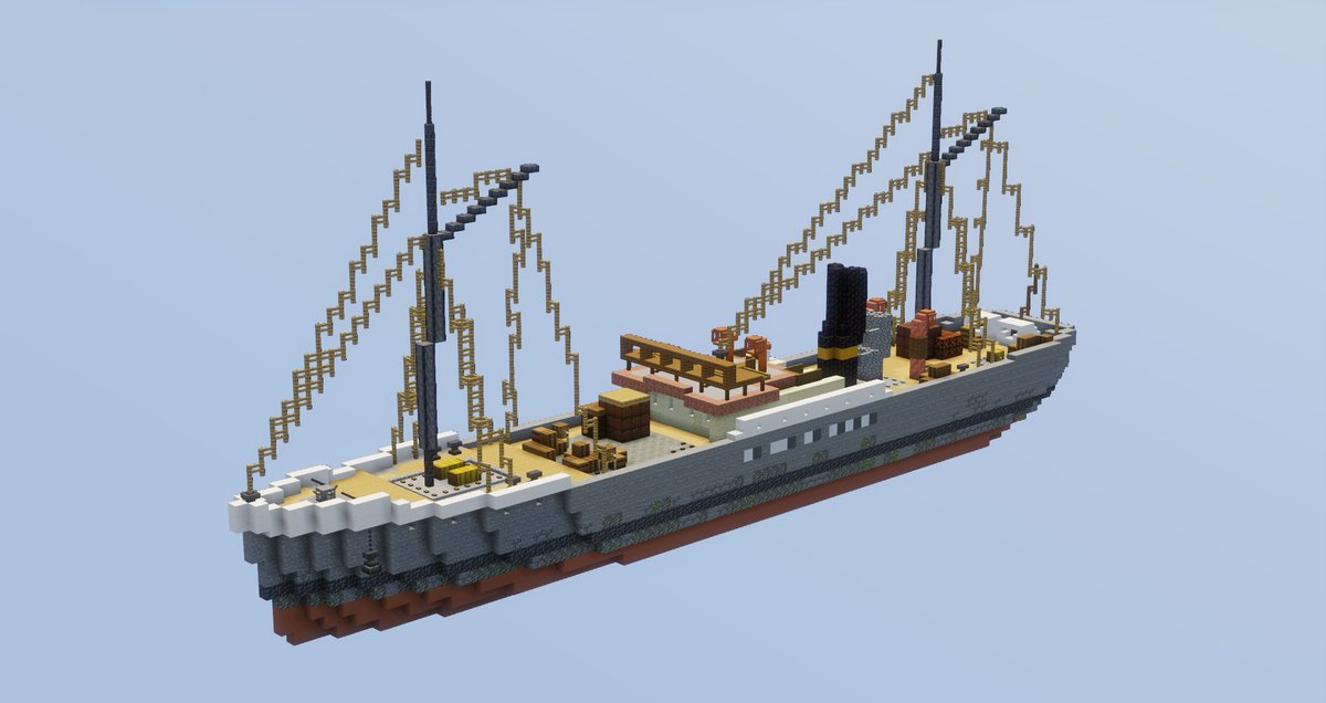 Matigra123's tweet photo. Another one of the unused ships.3 more to go
#Minecraft #Minecraftbuilds #minecraft建築コミュ https://t.co/KVa28dULyg