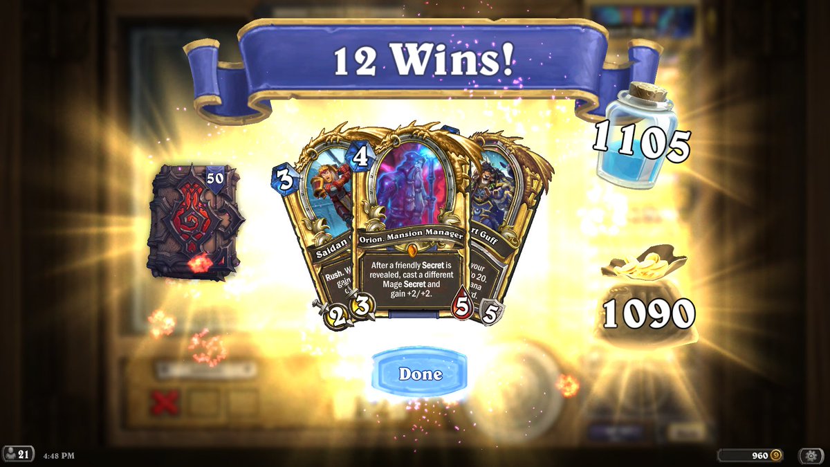 MonosBzh's tweet photo. My turn , 12 -1 with Curse Warlock ! @neon31HS 

Code : AAEBAf0GDPoO8u0Dpu8Dh/sDsJEEx7IE1bIE5r0E9ccEmNQEh+oEl+8EDtwK870C38QC58sC8tAC184Dk+QD2O0DxvkDg/sD56AE/KwE3L0E4r0EAA== https://t.co/QxjyxnMc3l