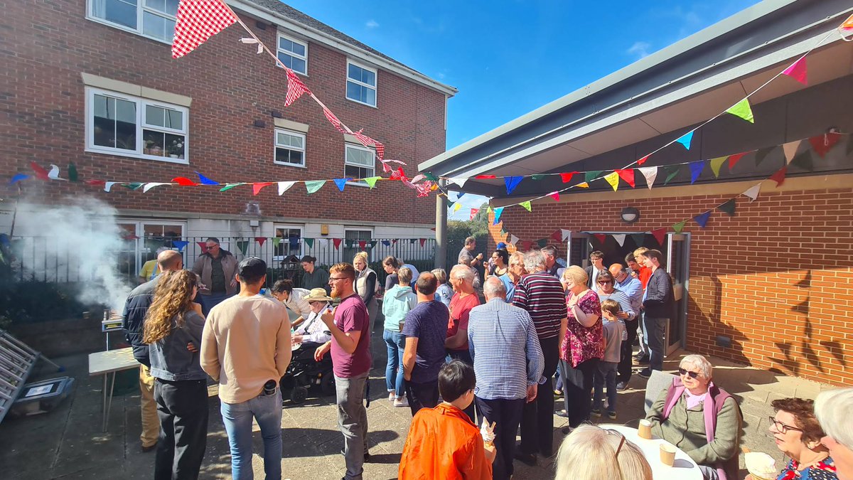 Great to be together for the BBQ today - thanks to all who served and partied!