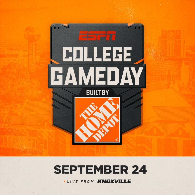 Vol_Football's tweet photo. 📍 Live from 𝙆𝙣𝙤𝙭𝙫𝙞𝙡𝙡𝙚, 𝙏𝙉

@CollegeGameDay

#CheckerNeyland
#GBO 🍊