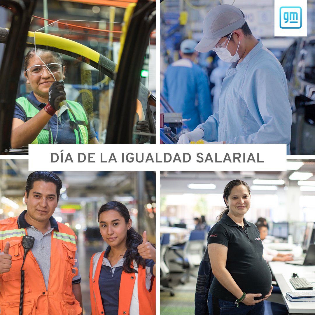 En GM impulsamos la igualdad salarial, sin distinción de género. En el #DíaInternacionaldelaIgualdadSalarial afirmamos la importancia de reducir brechas, en beneficio de condiciones laborales más justas #InternacionalPayGapDay.