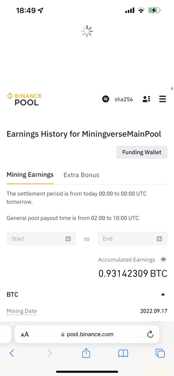 MiningverseNFT's tweet image. ⛏️We love to put a big smile on our holders! 
😁Happy Sunday ! 
🚀Our community's accumulated earnings since August 30th. 
#LetsgoMiners #Miningverse #NFT #Bitcoin #cryptocurrency