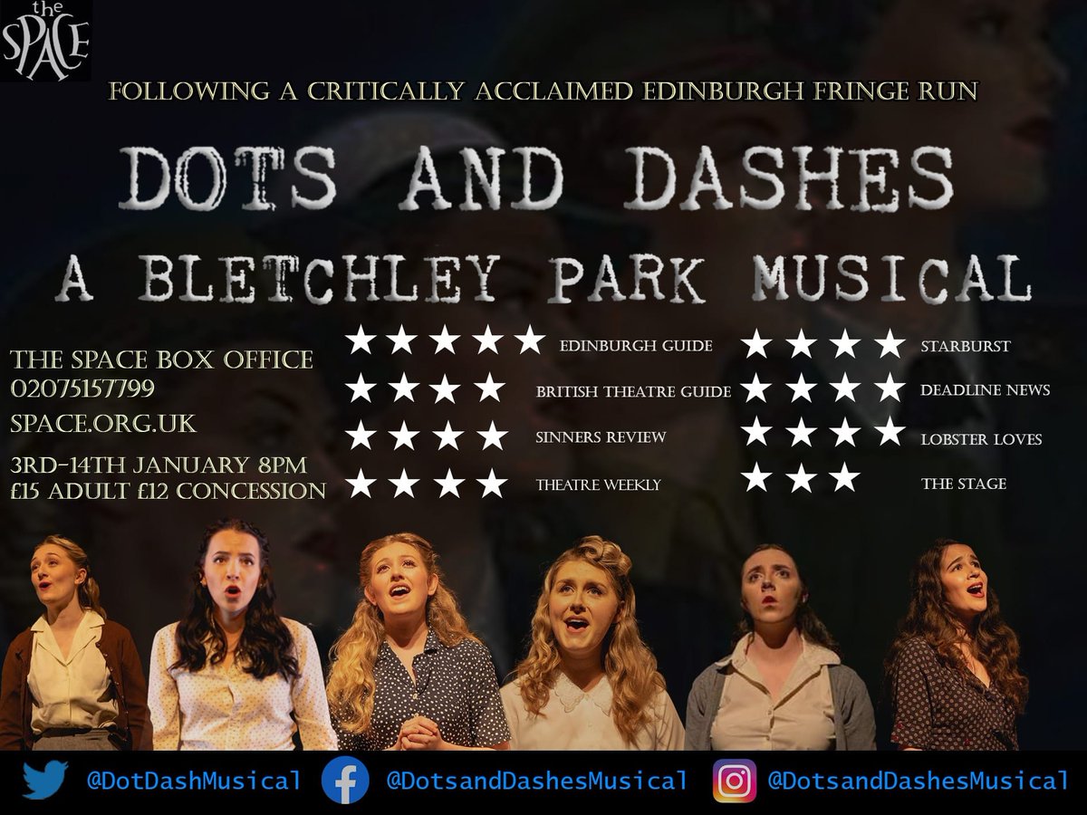 Dots and Dashes: A Bletchley Park Musical tweet media