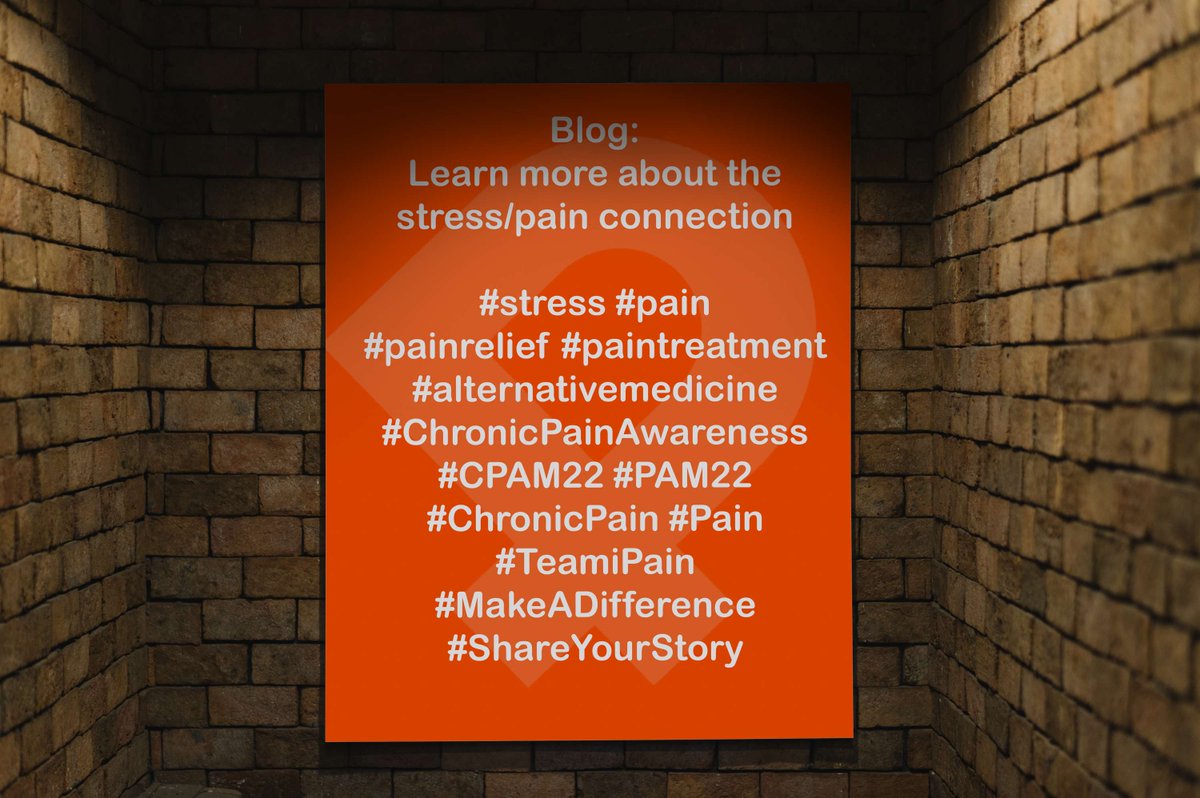 iPainOfficial's tweet photo. Blog: Learn more about the stress/pain connection here: https://t.co/C46pze3M0B? #stress #pain #painerelief #paintreatment #alternativemedicine #ChronicPainAwarenessMonth #CPAM22 #PAM22 #ChronicPain #Pain #TeamiPain #MakeADifference #ShareYourStory https://t.co/wsBJ5vJNu6