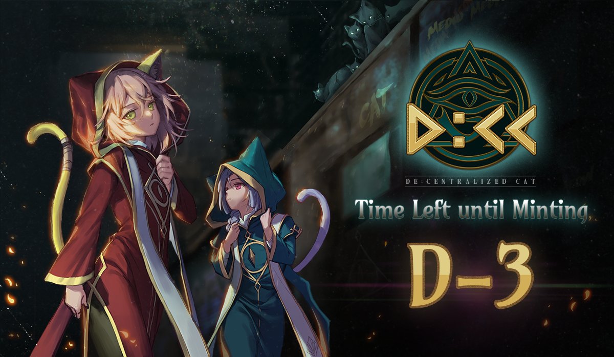 NineChronicles's tweet photo. ⌛And Let the Countdown Begin!⌛
Only 3️⃣days left till Minting #NineChronicles #NFT #DCC
🔄Retweet this post and let everyone know!

For more info, join our Discord! 👇
https://t.co/0PxSTffMqr https://t.co/uz5h0z9zt1
