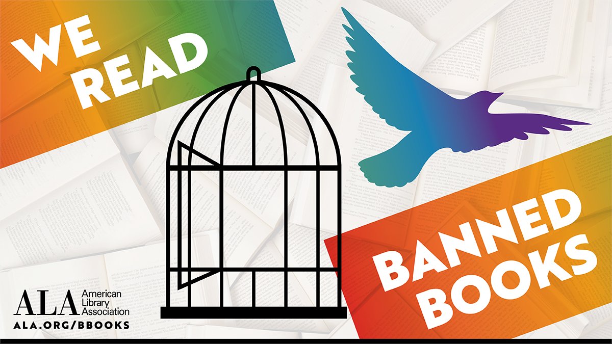 It begins today! This #BannedBooksWeek celebrate the ways that books unite us and make sure people know about the ways censorship divides us!  ala.org/advocacy/advoc…