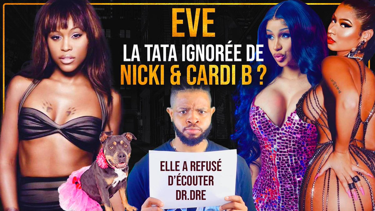 elmusicfeelings's tweet photo. [VIDEO] E.V.E : LA RAPPEUSE LA PLUS SOUS-ÉSTIMÉE 
DU GAME?
Grammy Award, BET Award, MTV Award, EVE a tout. La 1ère Dame de Ryff Ryders reste l'une des rappeuses les plus SUCESSFUL de l'histoire... mais son elle reste assez peu respectée. POURQUOi? 
  >> https://t.co/hsOZEZy2Ff https://t.co/ySLdD4OSEg