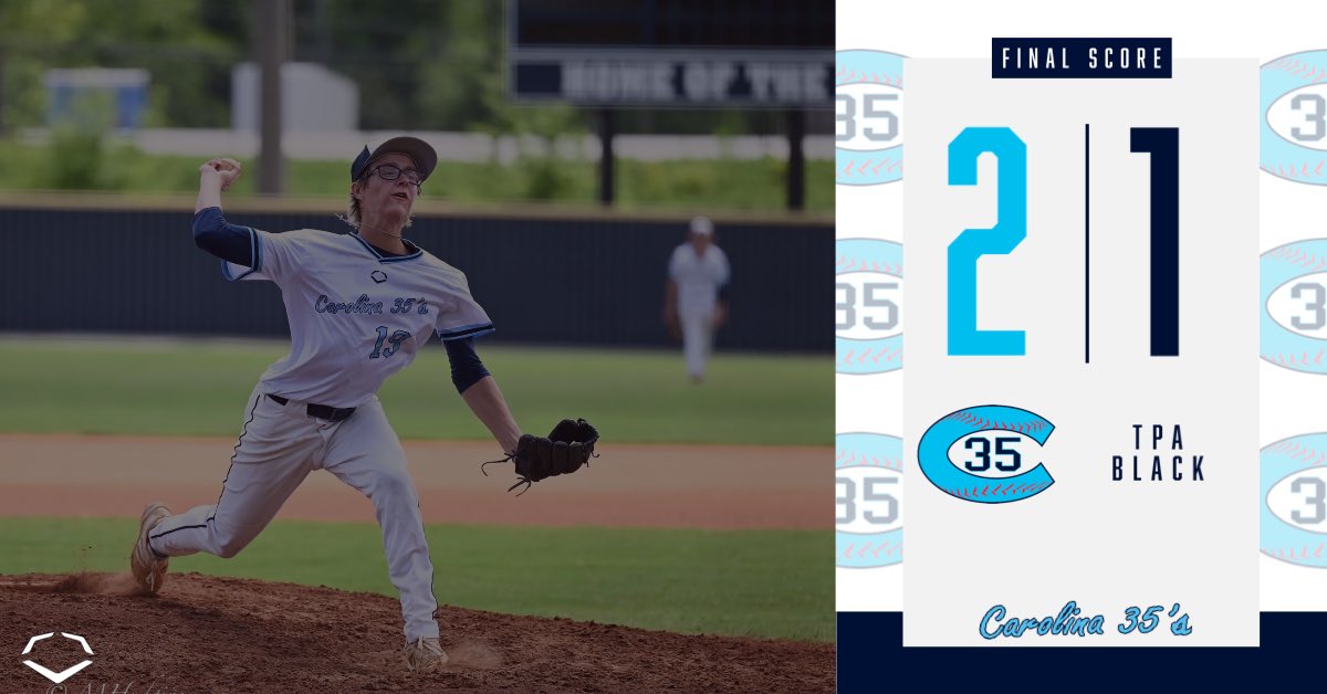 ThreeFiveFamily's tweet photo. 2024 National walks it off to start Championship Sunday!

Thomas Frazer (@ThomasFrazer7): 7 IP 7 K 3 H
Walker McDuffie (@walkermcduffie): Walk Off Base Hit

@RobWooten35 | #C35Family https://t.co/FZLMiNZJre