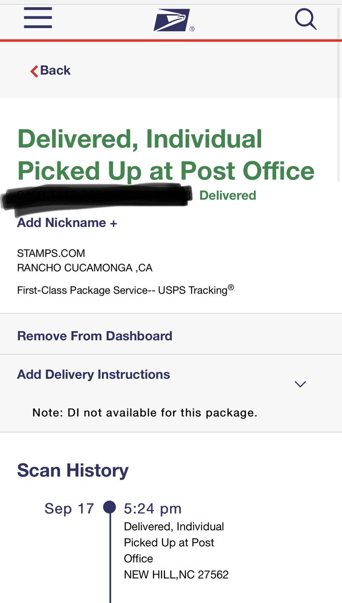 THEMADDUX's tweet photo. @USPS  how was I able to pick it up when your office closes at 11am on Saturdays?  Still missing! @USPSHelp https://t.co/BWrFS1Xytc