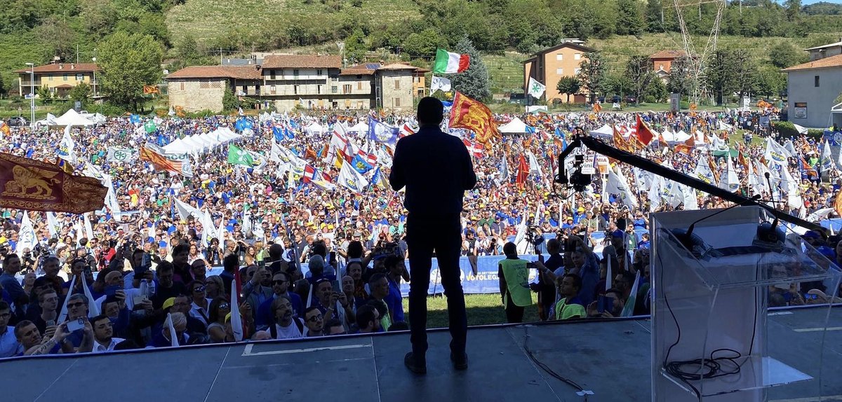 #PONTIDA22 spettacolo !!!