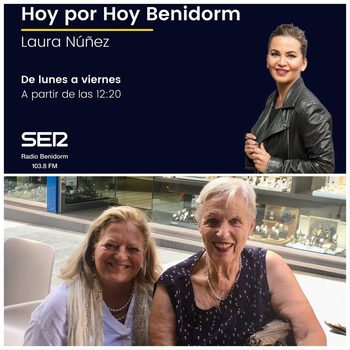 Aliciamorganss's tweet photo. Mañana de @RadioBenidorm, en el programa “hoy por hoy” con Laura Núñez y Asociación de Amas de casa #Bebidorm analizaremos las últimas noticias sobre el #FuneralDeLaReinaIsabelI y algunas anécdotas sobre su personalidad, y cómo fue un #IconoDeModa ( 103’8 FM) https://t.co/GslEVVv34z