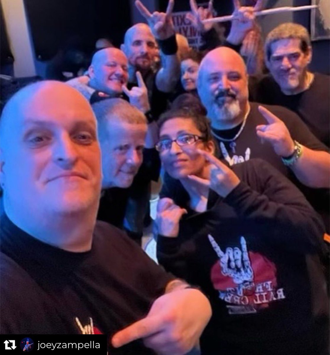 OffiLIFEOFAGONY's tweet photo. Our deepest condolences for the passing of Gina George. She was loved by many and we know her friends and family, especially in Life of Agonyโs Front Rail Crew, are hurting right now. Please be strong and lift each other up during this very tough time. May she Rest In Peace. https://t.co/2Uf8EAVRxq