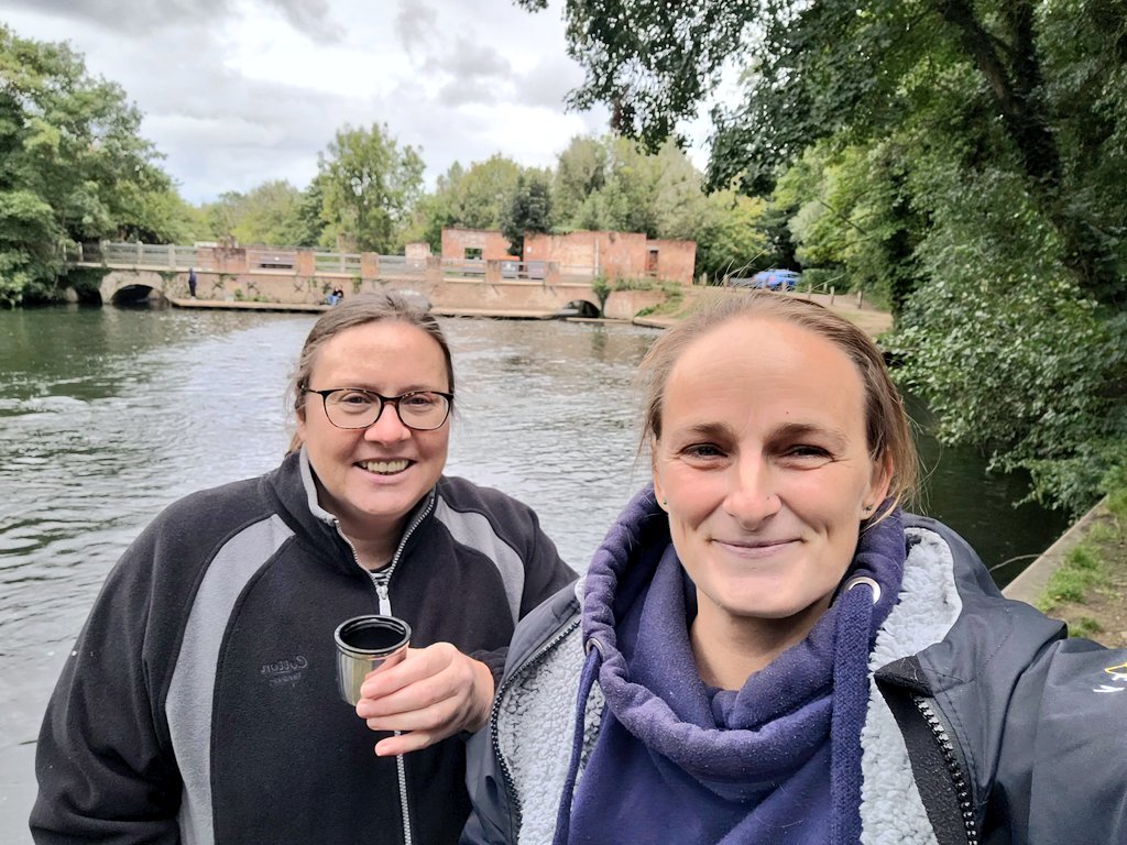 Running2staysa1's tweet photo. Horsford mill swim & swoosh... water was 13° felt the drop from my last swim! Mild hysteria at slug invading swimming hat 🤣 A beautiful half hour swim but autumn is definitely here. #wildswim #swimtounwind #gettingchilly #norfolk https://t.co/6CY31rgtCh