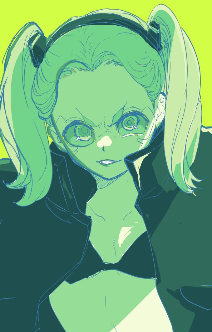 レベッカ(エッジランナーズ) 「」|銀花のイラスト