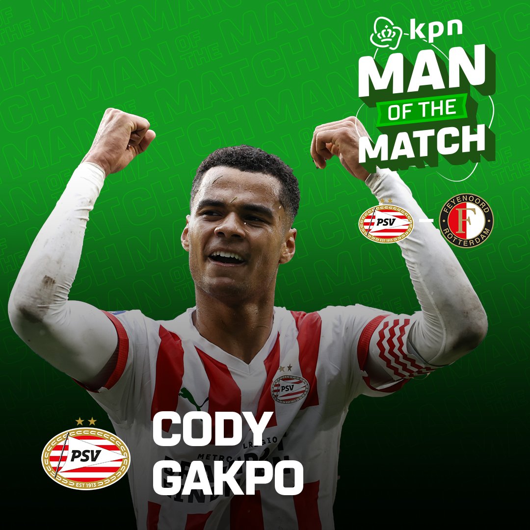 ESPNnl's tweet photo. Deze vier smaakmakers zijn door jullie gekozen als KPN Man Of The Match! ๐
โญ Jens Odgaard (@AZAlkmaar)
โญ Cody Gakpo (@PSV)
โญ Anas Tahiri (@scHeerenveen)
โญ Oliver Edvardsen (@GAEagles)
#azaja #psvfey #heetwe #gaeemm
