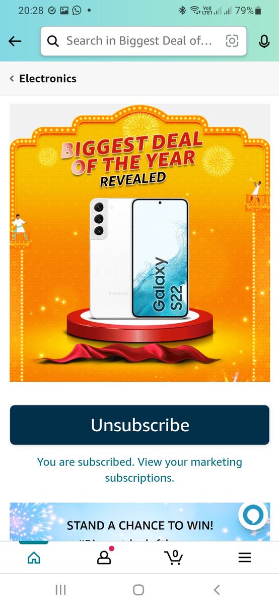 premmittal99's tweet photo. Samsung Galaxy S 22 
Price- ��� 48999
@amazonIN
#Bigestdealoftheyear https://t.co/Ok6WyMG8cS