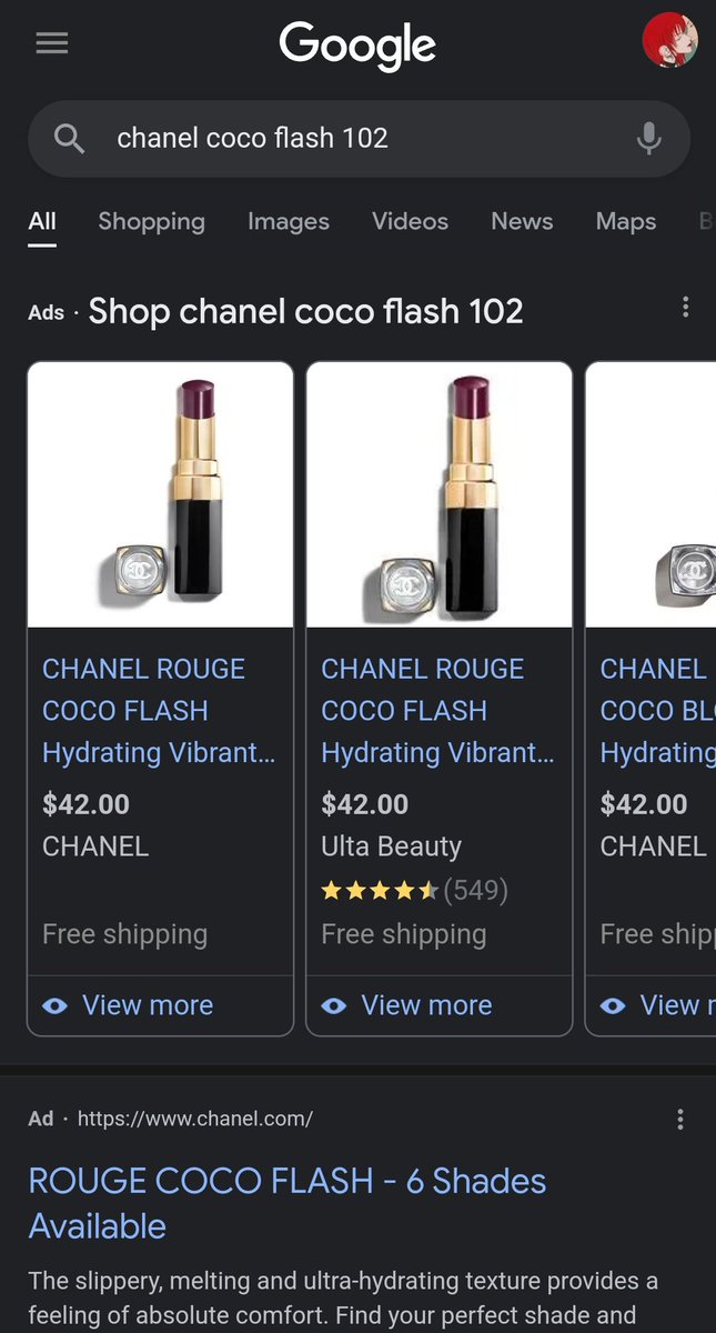 lacesiren's tweet photo. gonna get this one as my next luxury lipstick item my last one was rouge dior icone velvet and no I DONT have a problem https://t.co/DYNWN5D1Lm