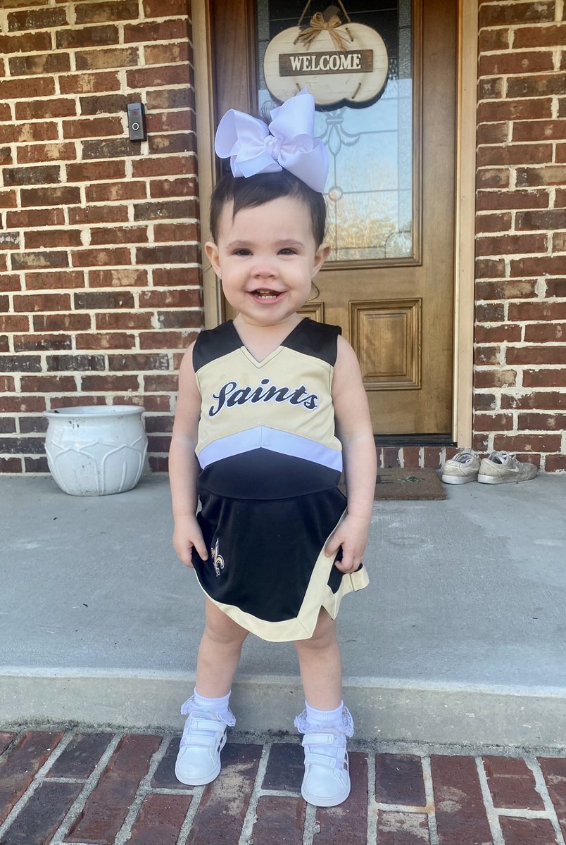 BritneyMiller_'s tweet photo. Little Sainsation ⚜️🏈、@Saints @FOX8NOLA https://t.co/LrvpAthGVJ
