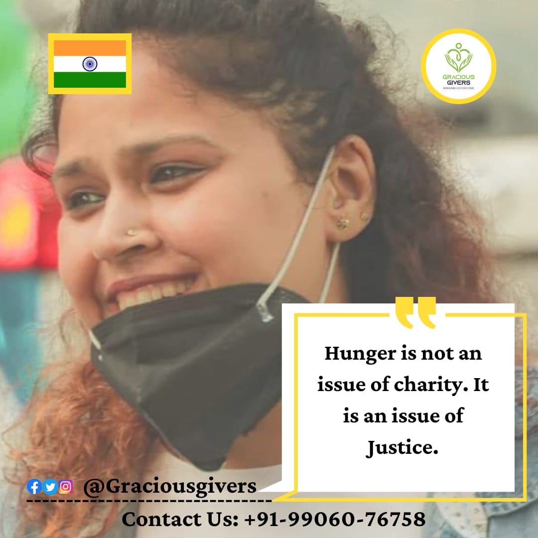 GuptaAbrol's tweet photo. Many people thinks that Hunger is an issue related to charity purpose.
But think about the same it's an issue which relates a justice to people who are also creature of this mother nature.
Gracious Givers family respect food &amp; adopt a habit to don't waste food.
#foodsave #Hunger https://t.co/qxxb5VbBx9