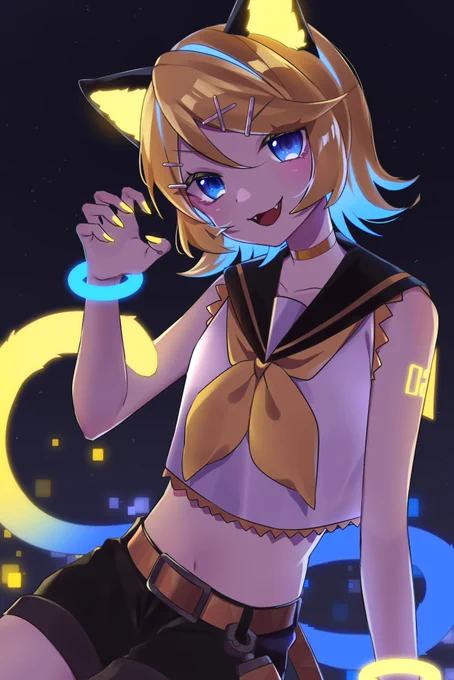 猫リンちゃん #鏡音リン 