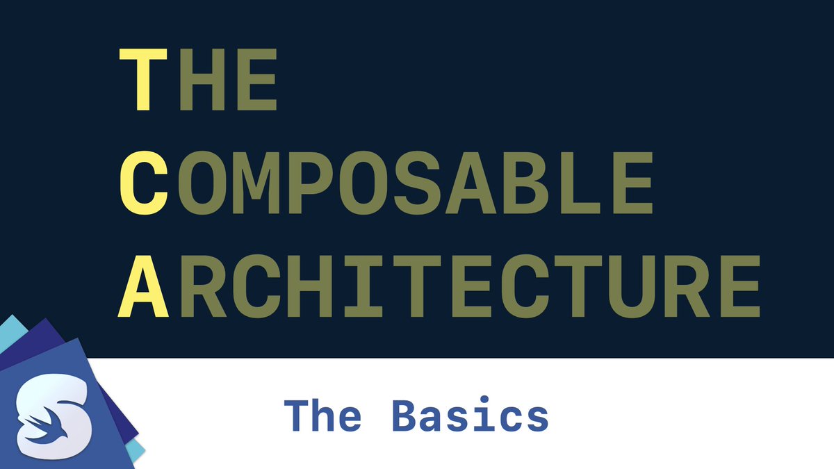 swiftandtips's tweet photo. Are you looking for an architecture with composition, testing, a great way to manage side effects...

... and that all of the above fit very well in iOS? Then you should watch this video👇🏻
https://t.co/WA0WWXRZuD https://t.co/rlTOhnnGS6
