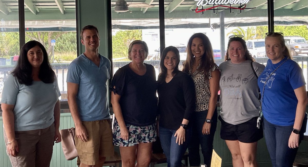 careersatflvs's tweet photo. Some of our St. Johns County team enjoyed their meet up at Beaches at Vilano 🌊
#teamFLVS #communitymeetup https://t.co/6onVzh4Sx4