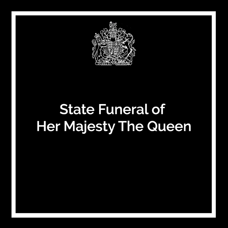 RoyalFamily's tweet photo. The State Funeral of Her Majesty The Queen will take place tomorrow at Westminster Abbey, followed by a Committal Service at St George’s Chapel, Windsor.

Viewers from around the world will be able to watch both Services live:
