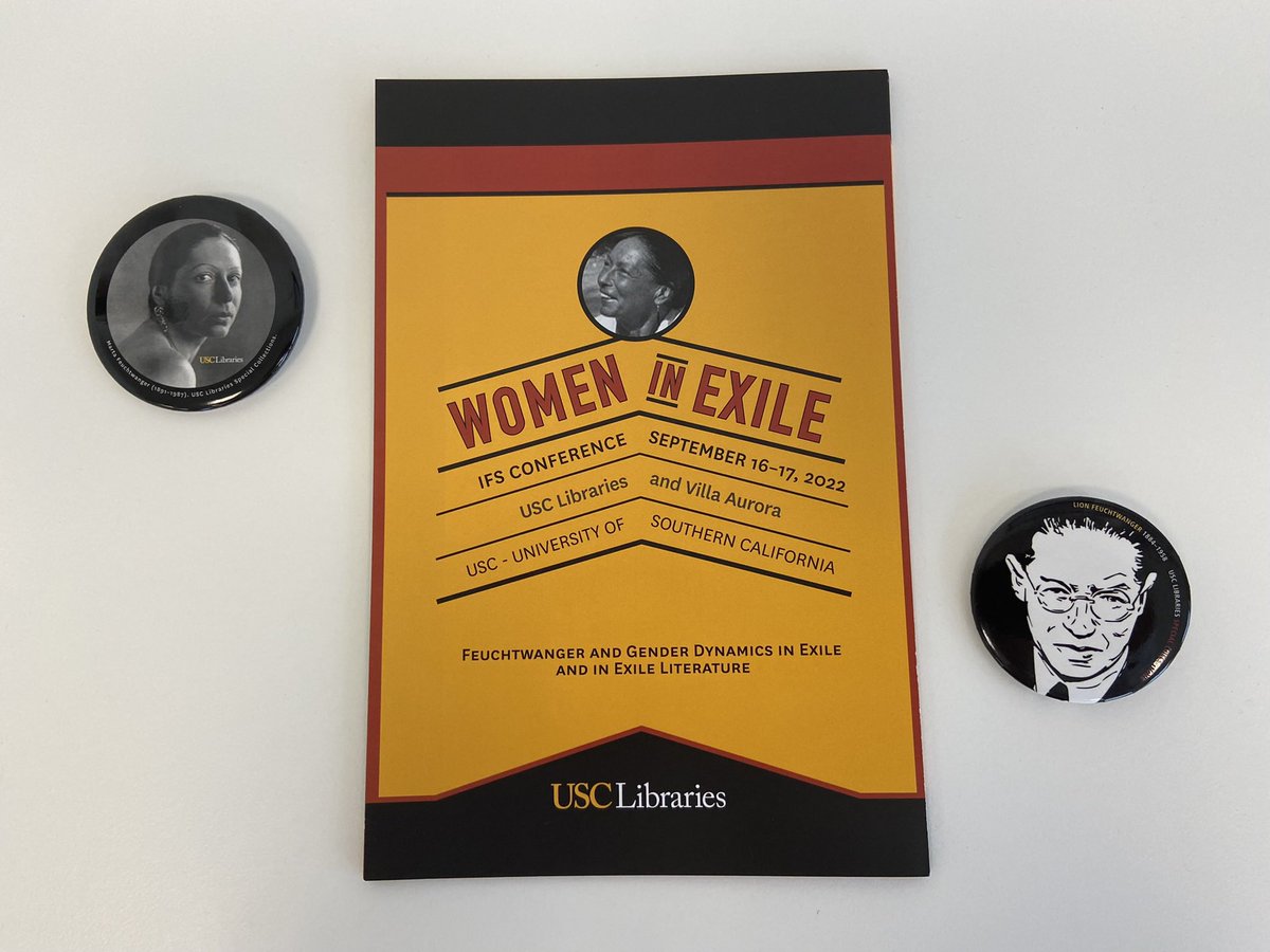 MichaelPostl's tweet photo. Women in Exile: strong Austrian presence at this year’s Lion Feuchtwanger conference in L.A. with focus on gender dynamics in exile and in exile literature #usclibraries #villaaurorala #ifsfeuchtwanger https://t.co/8FOQzQeJTa