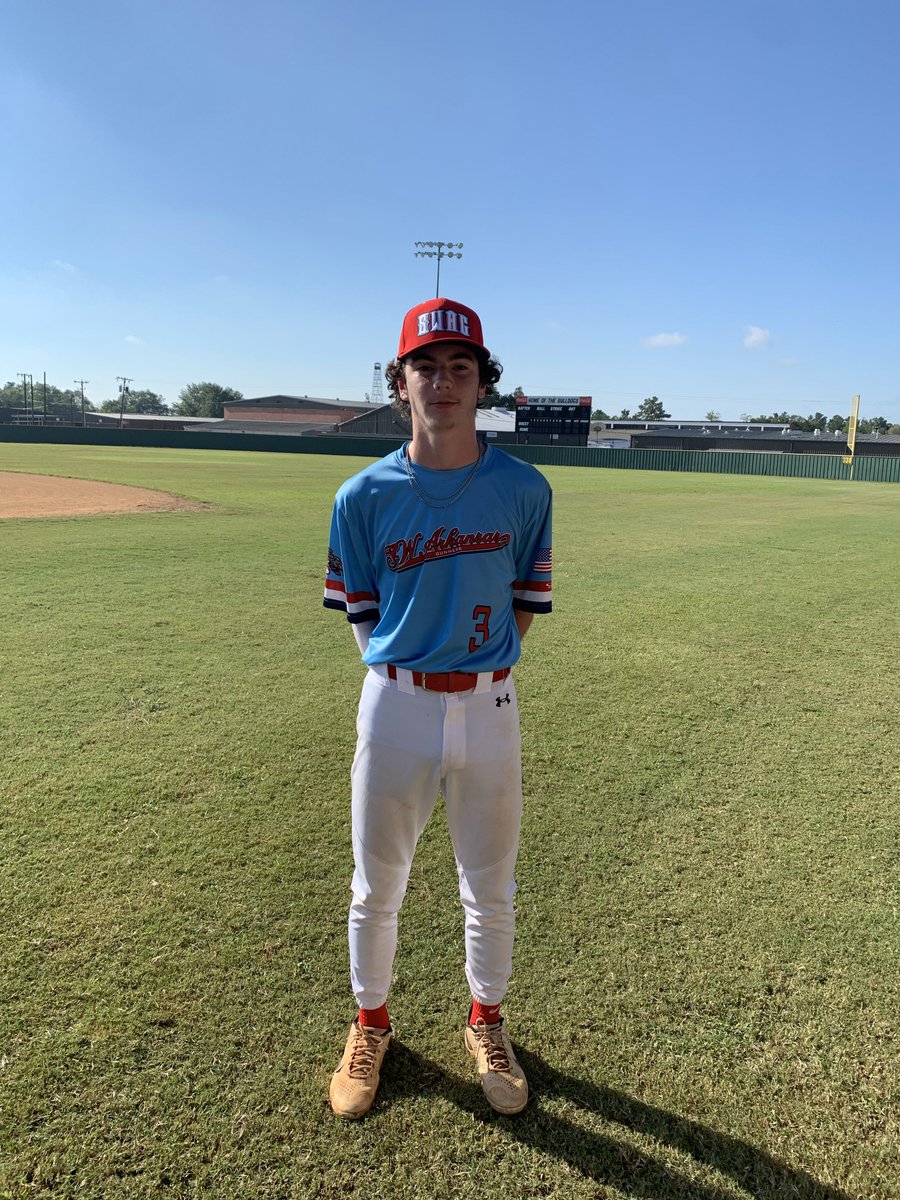 FiveToolETX's tweet photo. F: @SWAGsbaseball 8, Blackhawks Black 0
PoG: Dayson Connelly 2-3, 3B, HR, 4 RBI https://t.co/U6j1NJhkGb