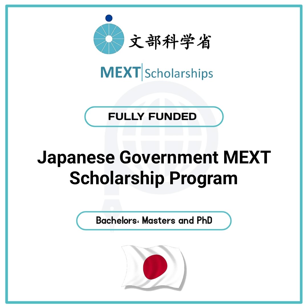 Opedia3's tweet photo. Dear Scholarship Seekers;

MEXT Japanese Government Scholarships 2023

Details: https://t.co/JHSULt2IAx

📌 Degree  Level: Bachelors, Masters, &amp; PhD Programs in Japanese top universities.

Scholarship Benefits:
☆ Tuition Fee
☆ Monthly Stipend
☆ Airfare Tickets
☆ Accommodation https://t.co/T3T43LT5Vi