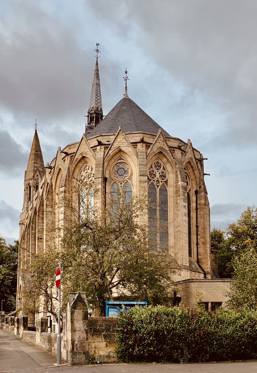 A busy weekend of visiting buildings for #glasgowdodf … many of which I’d been to before but Kelvinside Hillhead parish church was a first for me. Modelled on Sainte-Chapelle in Paris, architect James Sellers completed this beaut in 1876. <a href="/Glasgowdodf/">GlasgowDoorsOpenDays</a>