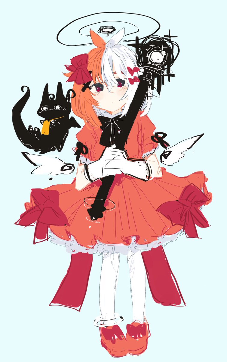 「」|菓しおりのイラスト