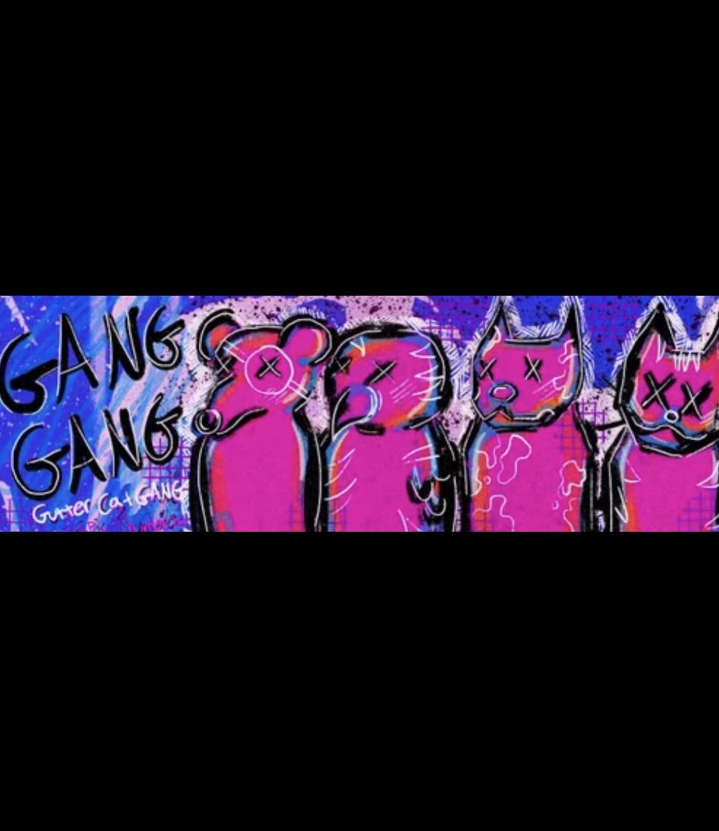 clubproper's tweet image. GM! Grabbed this cool banner before bed last night #GangGang 

Hope everyone has a wonderful Sunday. Remember you can’t smoke hash all day if you don’t start in the morning!