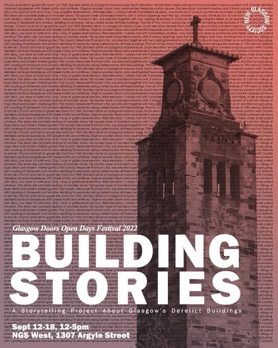 Another Glasgow doors open day 2022 highlight.. so many buildings &amp; so many stories