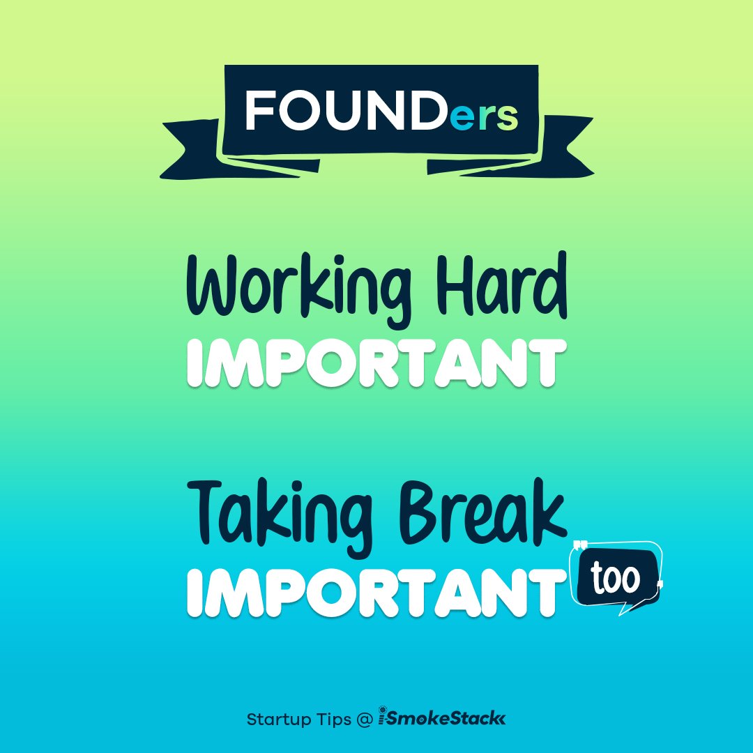 smokestackgeeks's tweet photo. Micro-breaks, lunchtime breaks and longer breaks, have all been shown to have a positive relationship with wellbeing & productivity. By taking regular breaks you can boost your performance. Then take a break amid Monday blues if you have not already!
#monday #startup #DoITWay https://t.co/KSSem5UuCG