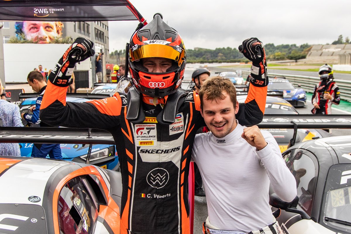 CircuitValencia's tweet photo. Tienen motivos para estar contentos 😀
Se llevan de Valencia el título 🏆 de Sprint y la victoria en la carrera 🏁 de hoy.
ENHORABUENA @followWRT
#GTWorldEU @GTWorldChEu https://t.co/UzGf80AzRg