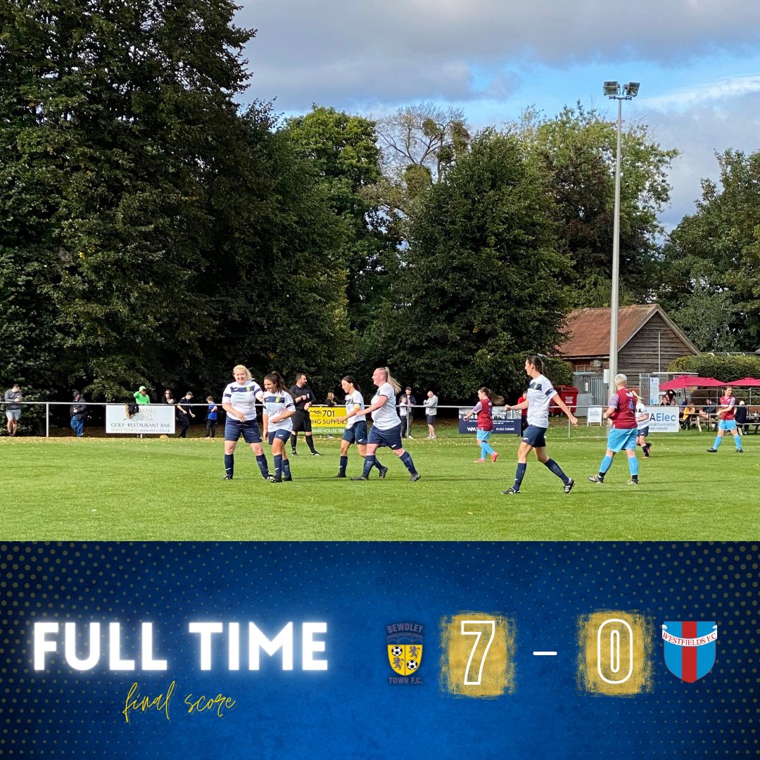 Westfields Women FC 0️⃣-7️⃣ Bewdley Town Ladies FC

We’re through to the next round of the FA cup after a big win away at Westfields!

⚽️⚽️⚽️ Chelsea Mudge 🤝 Bespoke Property Solutions 
⚽️⚽️⚽️ Kirsty Roberts 🤝 <a href="/Russ_swesh/">Russ Godfrey</a> 
⚽️ Rea Marsh 🤝 <a href="/Truelineproduct/">Trueline Products</a>