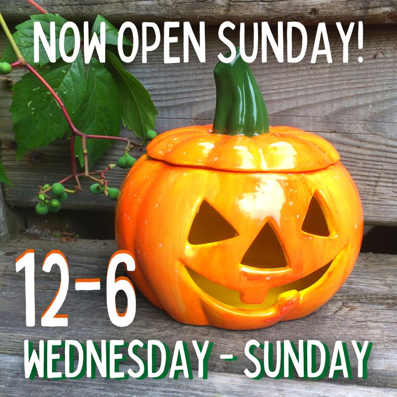 ClayCafeTruro's tweet photo. Fall and Halloween are here! Check us out :) https://t.co/9gYoflj9m0