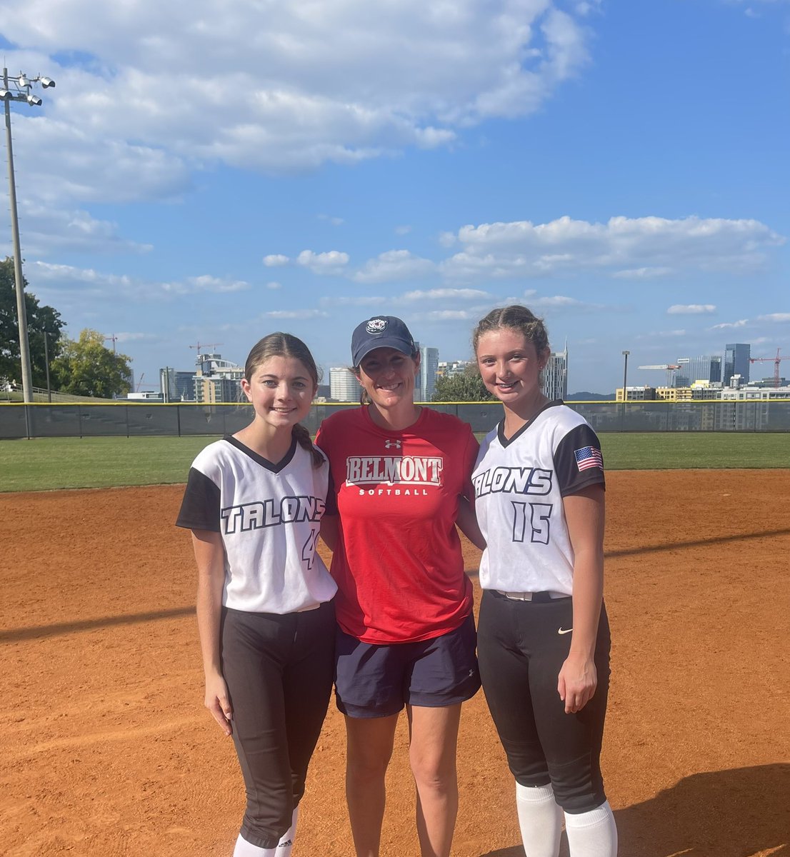 HaileeJones_15's tweet photo. I had a great time yesterday at the Belmont Softball Prospects Camp! Can’t wait to apply what the awesome coaching staff taught me. @BelmontSoftball @LauraMatthews12 @ShannonPlese @k_haynes9 @FastpitchTalons @SBRRetweets @TopPreps @TAProfileAPP @ExtraInningSB @EliteSoftballR1 https://t.co/V3DLH9ymdu