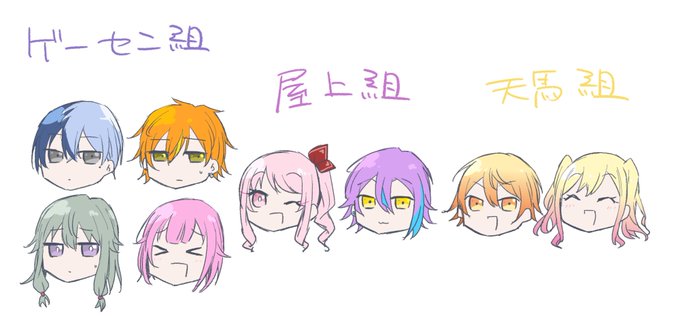 キミと彩るセカイ2のご近所サークル並びが面白かったメモ 