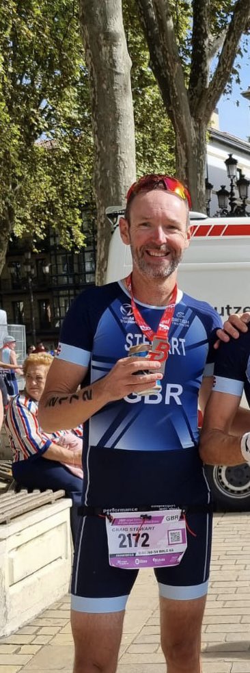 Super proud wife today. Well done Craig, 😘