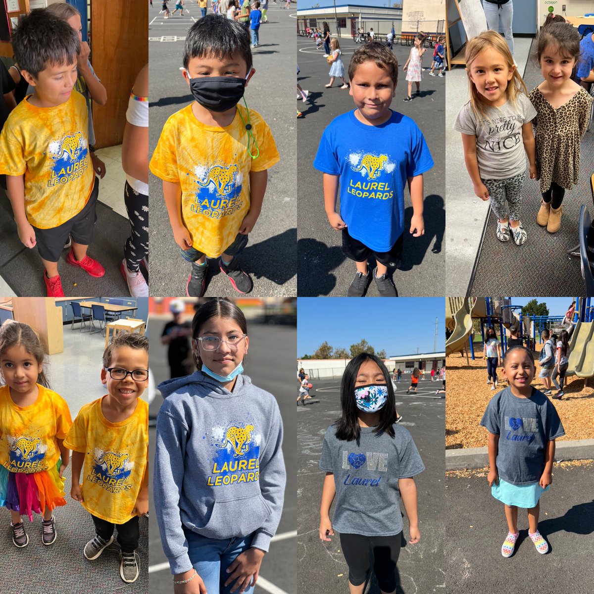 jliu_rox's tweet photo. Friday was filled with many ways to show your Laurel Leopard spirit.  New Laurel spirit wear, or leopard print.  We’re proud to be leopards! https://t.co/pNyeHBlGeB