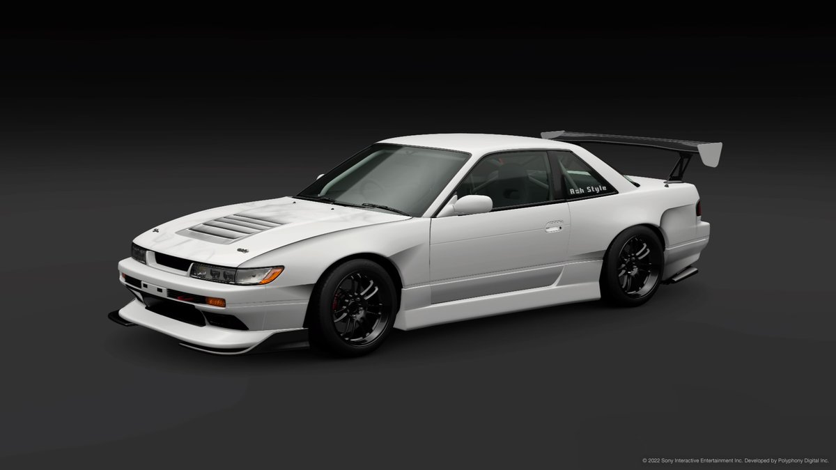 Andy__0328's tweet photo. Ash Style S13エアロキット完成!
こちらも公開してますので是非ご使用ください♪
#GT7
#AshStyle
#PS4share https://t.co/TpDDfx8UQY