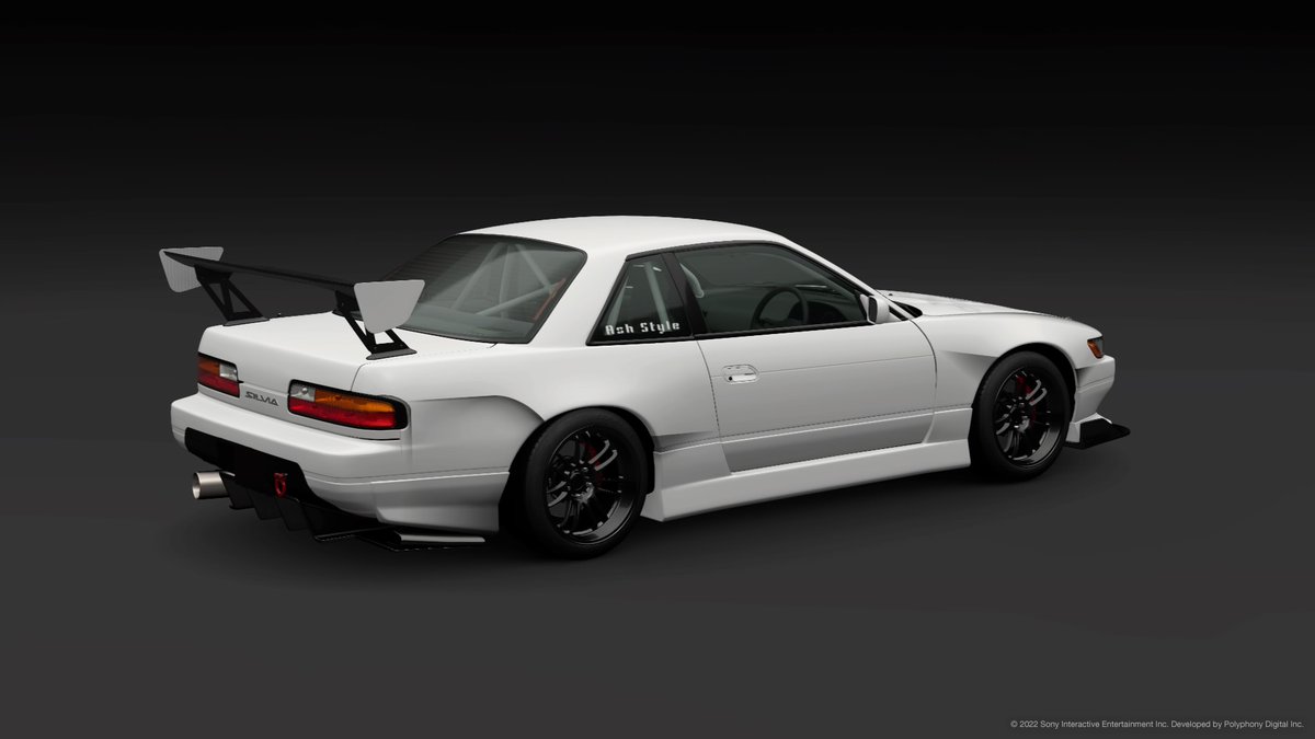 Andy__0328's tweet photo. Ash Style S13エアロキット完成!
こちらも公開してますので是非ご使用ください♪
#GT7
#AshStyle
#PS4share https://t.co/TpDDfx8UQY